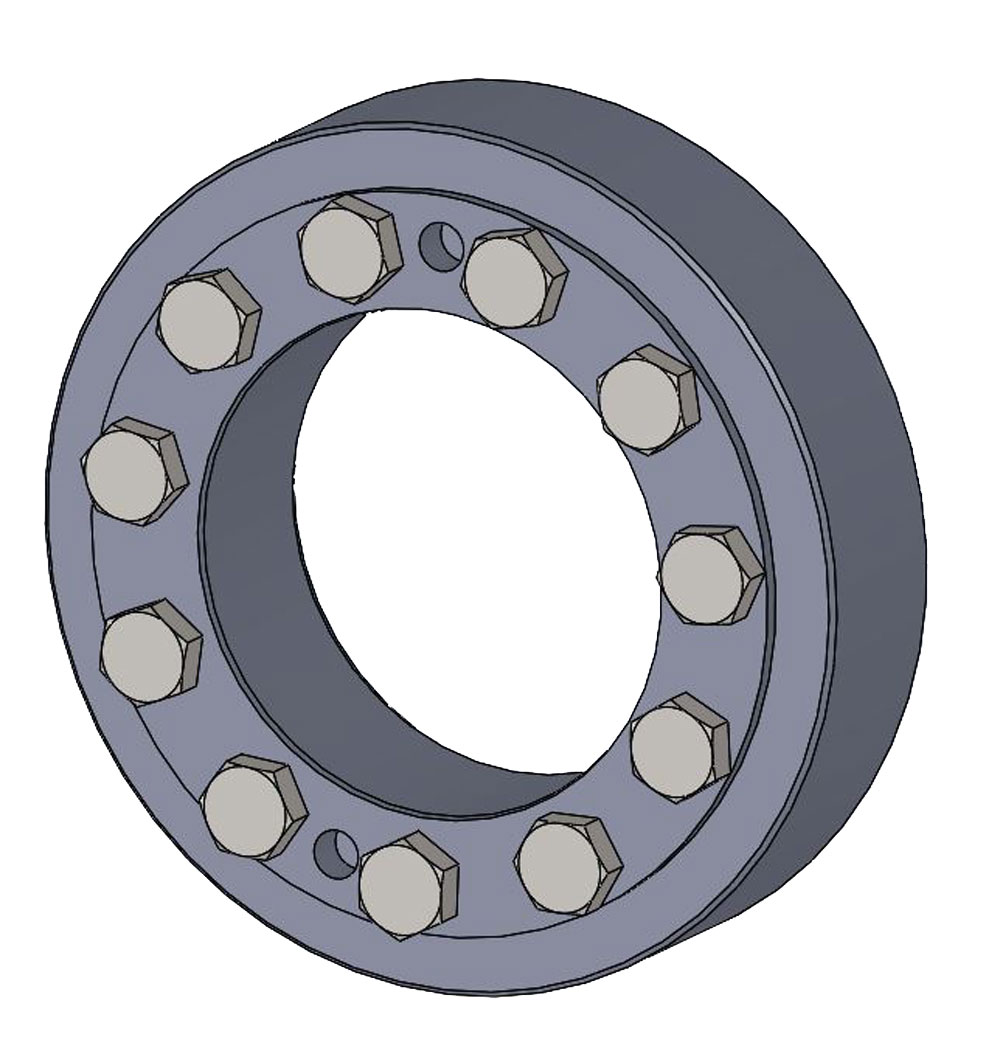 Shaft-hub locking device.